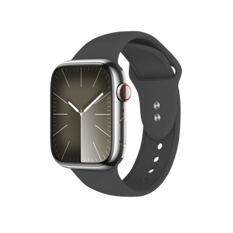 Crong Liquid - Pasek do Apple Watch 42/44/45/46/49 mm (grafitowy)