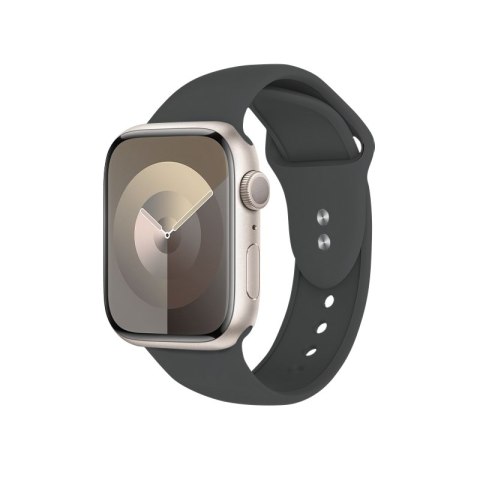 Crong Liquid - Pasek do Apple Watch 42/44/45/46/49 mm (grafitowy)