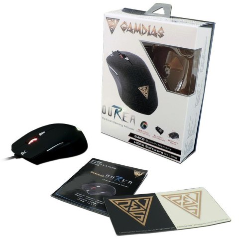 Gamdias Ourea Optical - Mysz optyczna (2500 DPI) Gamdias Ourea Optical - Mysz optyczna (2500 DPI)