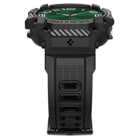 Spigen Rugged Armor Pro - Pasek + etui do Samsung Galaxy Watch Ultra 47 mm (Matte Black)