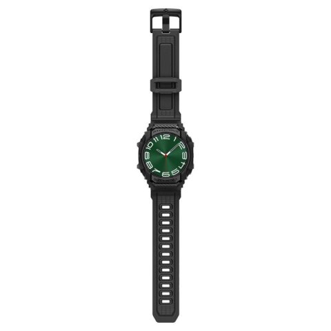 Spigen Rugged Armor Pro - Pasek + etui do Samsung Galaxy Watch Ultra 47 mm (Matte Black)