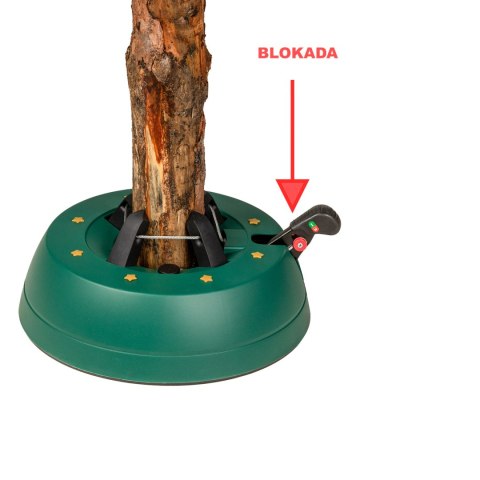 Stojak choinkowy Kamai® START 3 do drzewka 3 m. ZIELONY