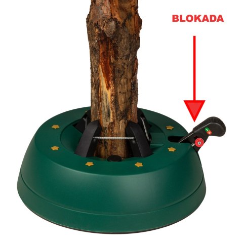Stojak choinkowy Kamai® START 3 do drzewka 3 m. ZIELONY