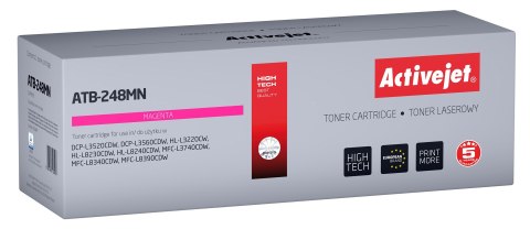 Activejet ATB-248MN Toner (zamiennik Brother TN248M; Supreme; 1000 stron; czerwony) Activejet ATB-248MN Toner (zamiennik Brother TN248M; Supreme; 1000 stron; czerwony)