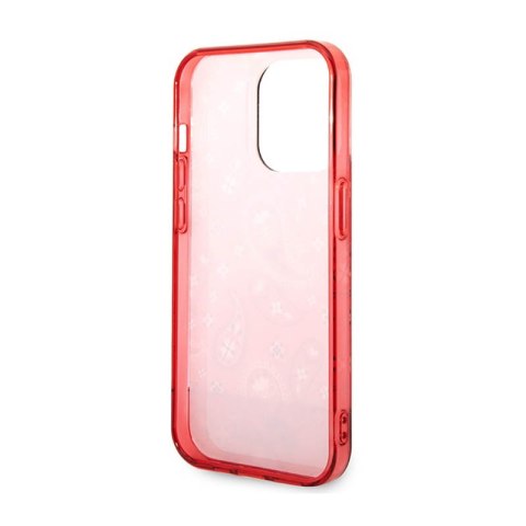 Guess Bandana Paisley - Etui iPhone 14 Pro Max (czerwony)