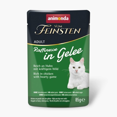 ANIMONDA Vom Feinsten Raffinesse rich in chicken with game 85g ANIMONDA Vom Feinsten Raffinesse rich in chicken with game 85g