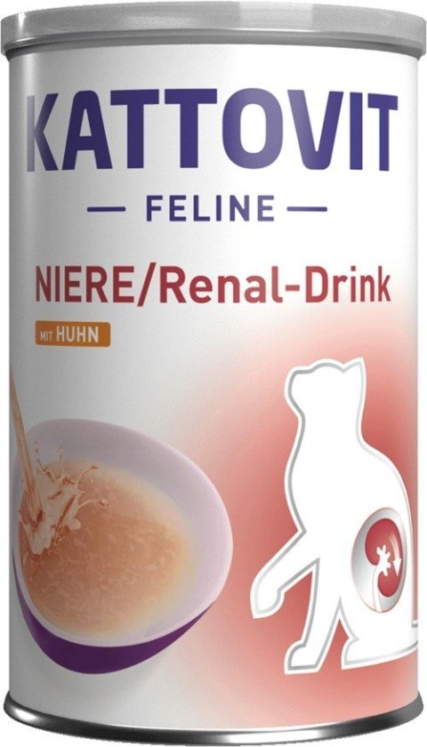 KATTOVIT DRINK NIERE/RENAL CHICKEN 135ML KATTOVIT DRINK NIERE/RENAL CHICKEN 135ML