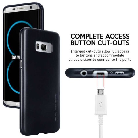 Mercury I-Jelly - Etui Samsung Galaxy S8+ (czarny) Mercury I-Jelly - Etui Samsung Galaxy S8+ (czarny)