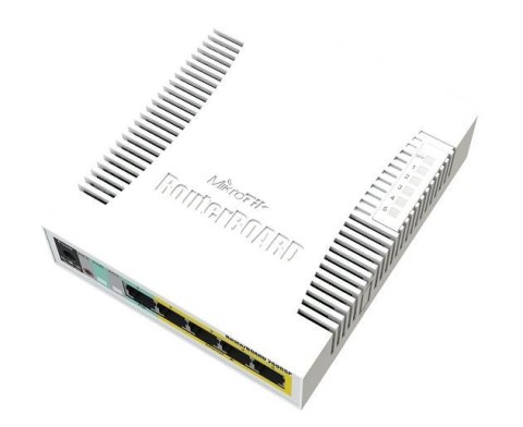 Przełącznik 5xGbE 1xSFP CSS106-1G-4P-1S Przełącznik 5xGbE 1xSFP CSS106-1G-4P-1S