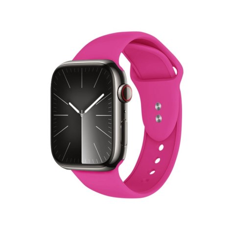 Crong Liquid - Pasek do Apple Watch 38/40/41 mm (różowy)