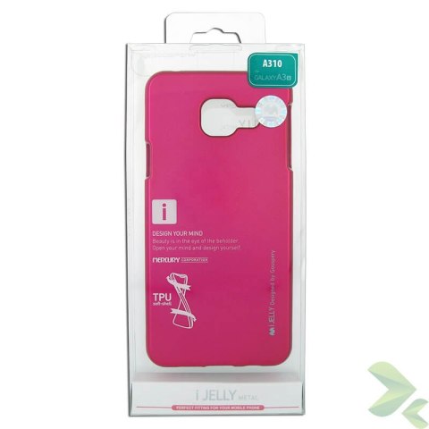 Mercury I-Jelly - Etui Samsung Galaxy A3 (2016) (różowy) Mercury I-Jelly - Etui Samsung Galaxy A3 (2016) (różowy)