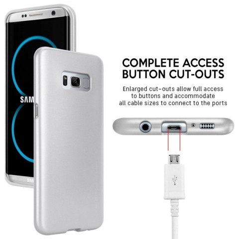 Mercury I-Jelly - Etui Samsung Galaxy S8+ (srebrny) Mercury I-Jelly - Etui Samsung Galaxy S8+ (srebrny)