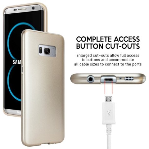 Mercury I-Jelly - Etui Samsung Galaxy S8+ (złoty) Mercury I-Jelly - Etui Samsung Galaxy S8+ (złoty)