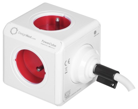 Przedłużacz allocacoc PowerCube Extended 2304/FREXPC (3m; kolor czerwony) Przedłużacz allocacoc PowerCube Extended 2304/FREXPC (3m; kolor czerwony)