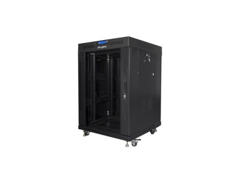 LANBERG SZAFA STOJĄCA RACK 19" 15U 600X600 DRZWI SZKLANE LCD CZARNA FF01-6615-12BL (FLAT PACK) LANBERG SZAFA STOJĄCA RACK 19" 15U 600X600 DRZWI SZKLANE LCD CZARNA FF01-6615-12BL (FLAT PACK)