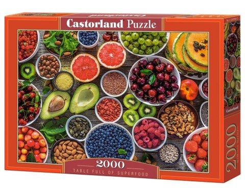 Puzzle 2000 elementów Table Full of Superfood Puzzle 2000 elementów Table Full of Superfood