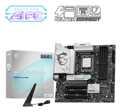 Płyta główna MSI B860M GAMING PLUS WIFI Płyta główna MSI B860M GAMING PLUS WIFI