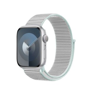 Crong Nylon - Pasek sportowy do Apple Watch 38/40/41 mm (Pastel Grey)