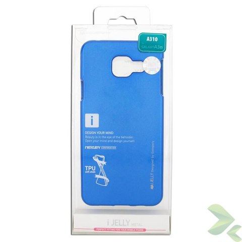 Mercury I-Jelly - Etui Samsung Galaxy A3 (2016) (niebieski) Mercury I-Jelly - Etui Samsung Galaxy A3 (2016) (niebieski)