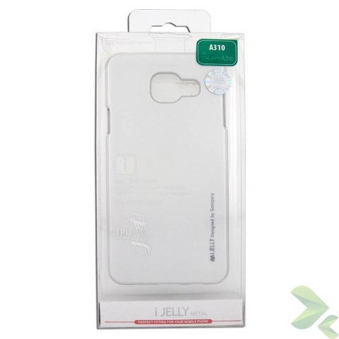 Mercury I-Jelly - Etui Samsung Galaxy A3 (2016) (srebrny) Mercury I-Jelly - Etui Samsung Galaxy A3 (2016) (srebrny)