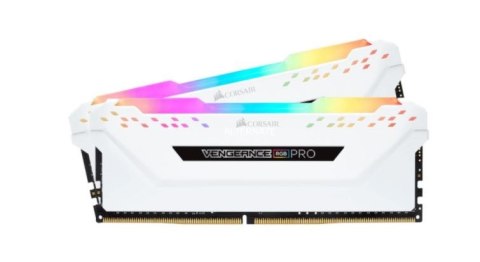 Pamięć DDR4 Vengeance RGB 16GB/3200(2*8GB) biała CL16 Pamięć DDR4 Vengeance RGB 16GB/3200(2*8GB) biała CL16