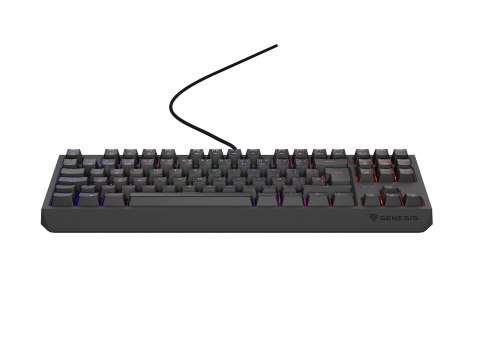 KLAWIATURA DLA GRACZY GENESIS THOR 230 TKL ES RGB MECHANICZNA OUTEMU RED CZARNA HOT SWAP