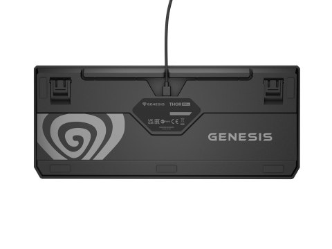 KLAWIATURA DLA GRACZY GENESIS THOR 230 TKL ES RGB MECHANICZNA OUTEMU RED CZARNA HOT SWAP
