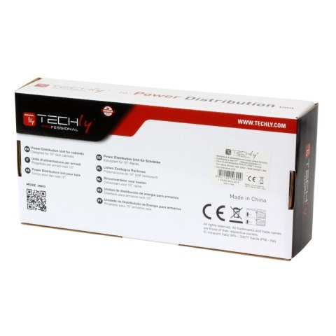 Listwa zasilająca 10' 1U X4 - gniazda Schuko Listwa zasilająca 10' 1U X4 - gniazda Schuko