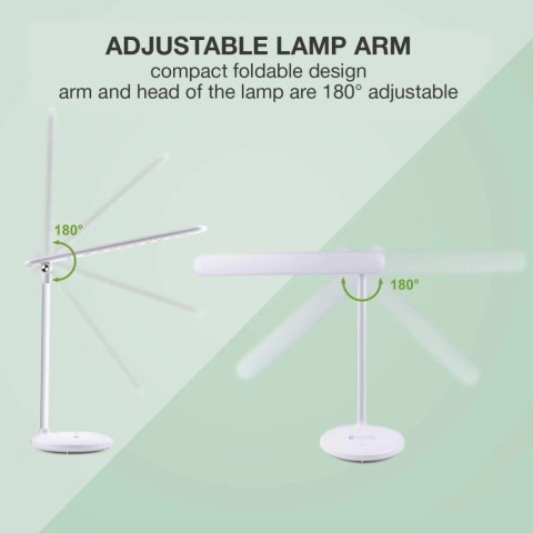 Lampka biurkowa LED z akumulatorem