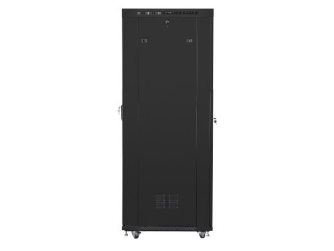 SZAFA INSTALACYJNA RACK STOJĄCA 19" 27U 800X1200 CZARNA DRZWI PERFOROWANE LCD LANBERG (FLAT PACK) SZAFA INSTALACYJNA RACK STOJĄCA 19" 27U 800X1200 CZARNA DRZWI PERFOROWANE LCD LANBERG (FLAT PACK)