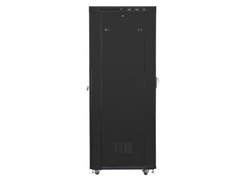 SZAFA INSTALACYJNA RACK STOJĄCA 19" 27U 800X1200 CZARNA DRZWI PERFOROWANE LCD LANBERG (FLAT PACK) SZAFA INSTALACYJNA RACK STOJĄCA 19" 27U 800X1200 CZARNA DRZWI PERFOROWANE LCD LANBERG (FLAT PACK)