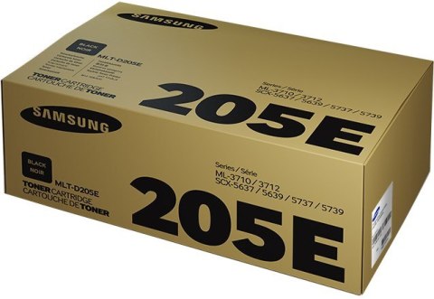 Samsung Wkład z czarnym tonerem o bardzo wysokiej wydajności MLT-D205E Samsung Wkład z czarnym tonerem o bardzo wysokiej wydajności MLT-D205E