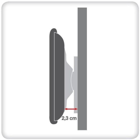 Uchwyt ścienny do TV 32-55" LED/LCD 50kg slim 23mm