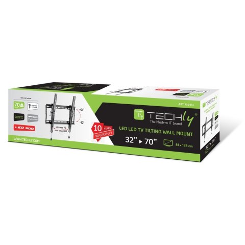 Uchwyt ścienny do TV 32-70" LED/LCD 70kg uchylny slim 49mm Uchwyt ścienny do TV 32-70" LED/LCD 70kg uchylny slim 49mm