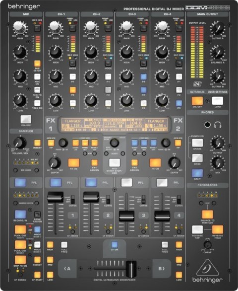 Behringer DDM4000 mikser audio 5 kan. Behringer DDM4000 mikser audio 5 kan.