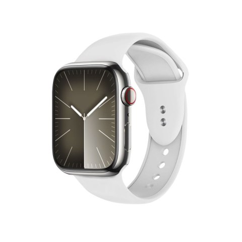 Crong Liquid - Pasek do Apple Watch 38/40/41 mm (biały)