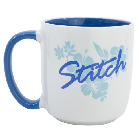 Disney Stitch - Kubek ceramiczny w pudełku prezentowym z kolekcji Flowers 380 ml Disney Stitch - Kubek ceramiczny w pudełku prezentowym z kolekcji Flowers 380 ml