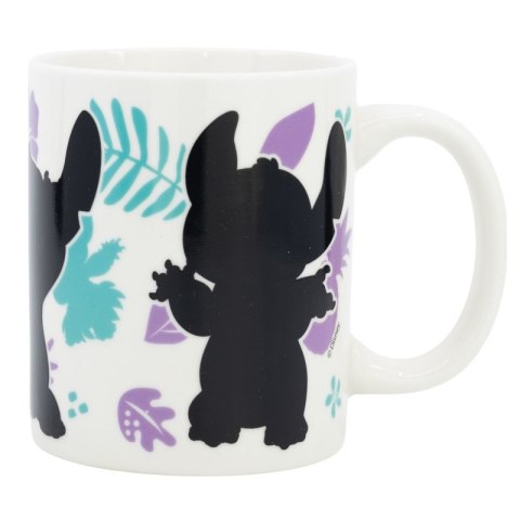 Disney Stitch - Kubek ceramiczny zmieniający kolor w pudełku prezentowym z kolekcji Stitch & Angel 325 ml Disney Stitch - Kubek ceramiczny zmieniający kolor w pudełku prezentowym z kolekcji Stitch & Angel 325 ml