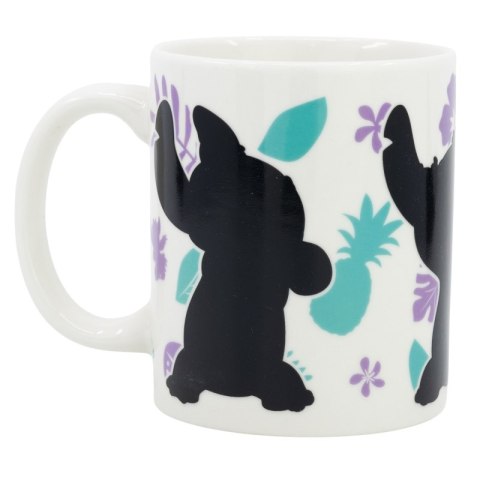 Disney Stitch - Kubek ceramiczny zmieniający kolor w pudełku prezentowym z kolekcji Stitch & Angel 325 ml Disney Stitch - Kubek ceramiczny zmieniający kolor w pudełku prezentowym z kolekcji Stitch & Angel 325 ml