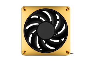 Alphacool Apex Stealth Metal Power Fan 120 mm, 3,000 obr./min - złoty