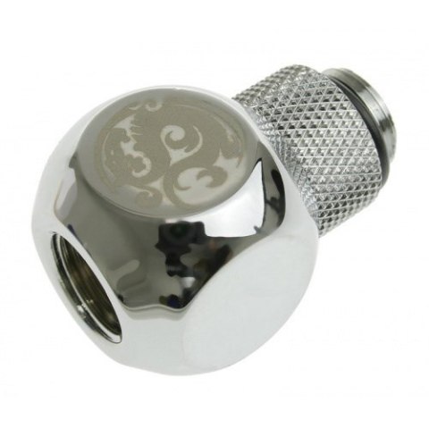 Bitspower Adapter T-Splitter G1/4 cala męski na 2x G1/4 calowy gwint wewnętrzny - obrotowy, TII, srebrny połysk Bitspower Adapter T-Splitter G1/4 cala męski na 2x G1/4 calowy gwint wewnętrzny - obrotowy, TII, srebrny połysk