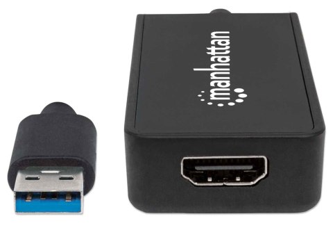 ADAPTER GRAFICZNY SUPERSPEED USB 3.0 NA HDMI M/F 1080P