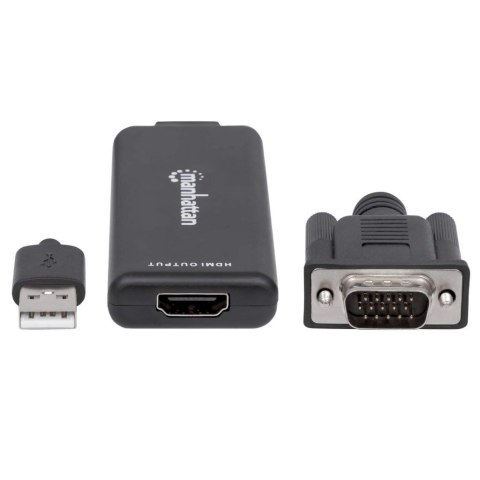 Adapter HDMI na VGA D-sub 15 pin, HDMI, M/F 1,8m Adapter HDMI na VGA D-sub 15 pin, HDMI, M/F 1,8m