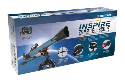 Teleskop Celestron Inspire 70 mm