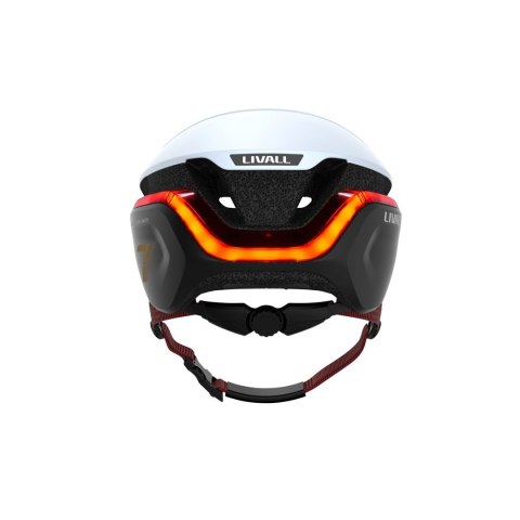 Livall EVO21 Smart Kask Rowerowy LED/SOS 54-58cm Biały
