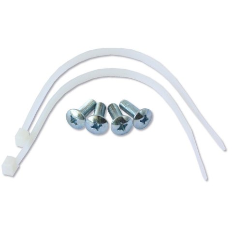 Patch Panel 1U STP 24x RJ45 Cat6 Czarny z Tacką