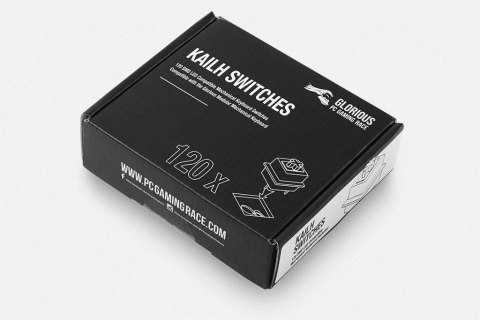 Glorious Kailh Speed Brązowe przełączniki (120 sztuk) Glorious Kailh Speed Brązowe przełączniki (120 sztuk)