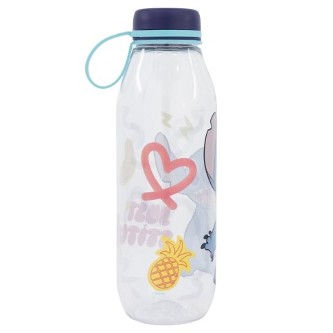 Disney Stitch - Butelka na wodę z tritanu z kolekcji Palms 650 ml Disney Stitch - Butelka na wodę z tritanu z kolekcji Palms 650 ml