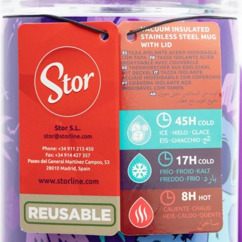 Disney Stitch - Kubek termiczny ze stali nierdzewnej XL Rambler 940 ml Disney Stitch - Kubek termiczny ze stali nierdzewnej XL Rambler 940 ml