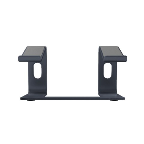 Crong AluBench - Aluminiowa podstawka do laptopa (grafitowy)